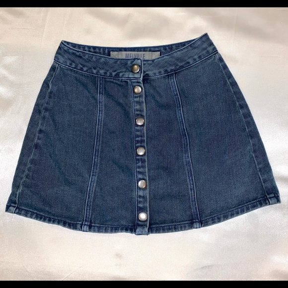 Brandy Melville Denim Skirt - Picture 1 of 3